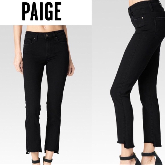 PAIGE Denim - Paige Jacqueline Straight Jean with Stepped Hem